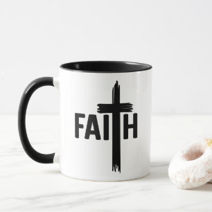 Mug Foi avec croix