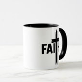Mug Foi avec croix (Devant droit)