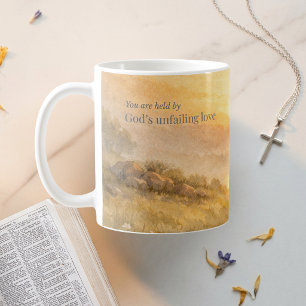 Mug Foi chrétienne de l'amour inaltérable de Dieu