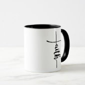 Mug Foi chrétienne moderne (Devant droit)