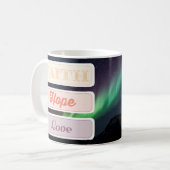 Mug Foi, Espérance, Amour (Devant gauche)
