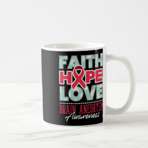 Mug Foi Espoir Amour Anévrisme Cérébral Sensibilisatio