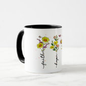 MUG "FOI, ESPOIR, AMOUR, CITE CHRÉTIENNE (Devant gauche)