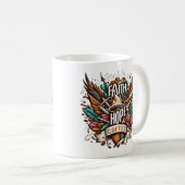 Mug Foi, Espoir & Café (Devant droit)