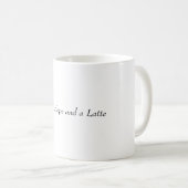 Mug Foi Espoir et un Latte (Devant droit)