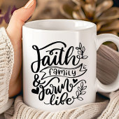Mug Foi Famille & Vie Agricole Bible Verse