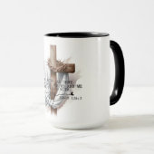 Mug Foi inspirante et édifiante (Devant droit)