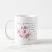 Mug Foi (rose et brun) (Gauche)