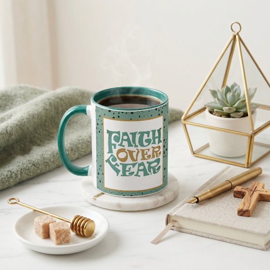 Mug Foi sur la peur