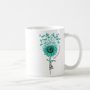 Mug Foi tournesol Papillon Fragile X Syndrome Aware