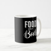 Mug Foin Avec Un Amateur De Nourriture Booty (Devant droit)