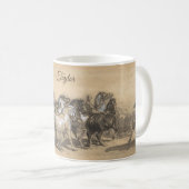 Mug Foire équestre personnalisée – Rosa Bonheur (Devant droit)