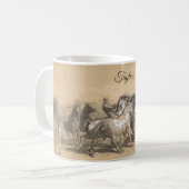 Mug Foire équestre personnalisée – Rosa Bonheur (Devant gauche)