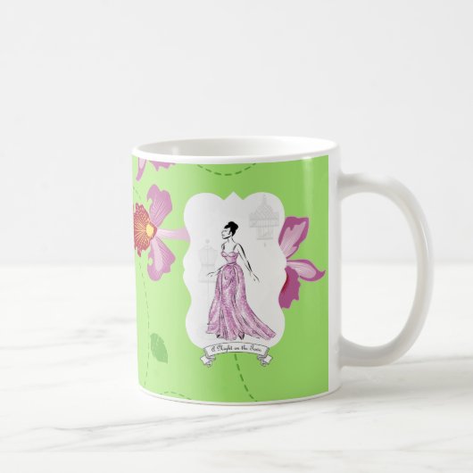 Mug Fois à Paris Illustration de mode (Droite)