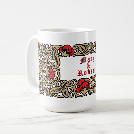 Mug Foliage floral (Devant gauche)