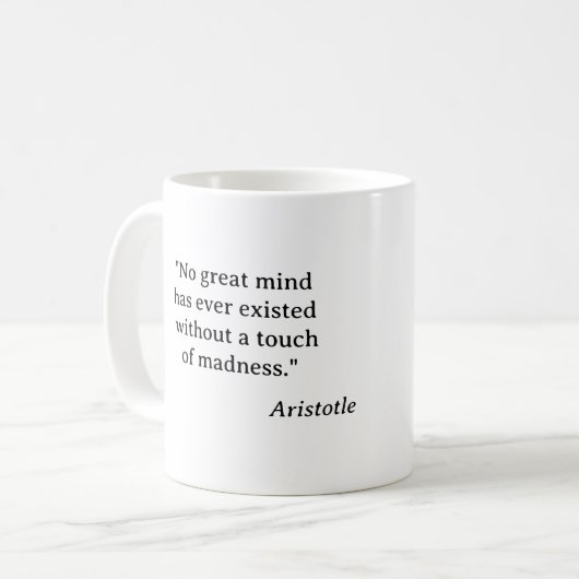 Mug Folie - Aristote (Devant gauche)