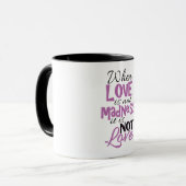 Mug Folie d'amour (Devant gauche)
