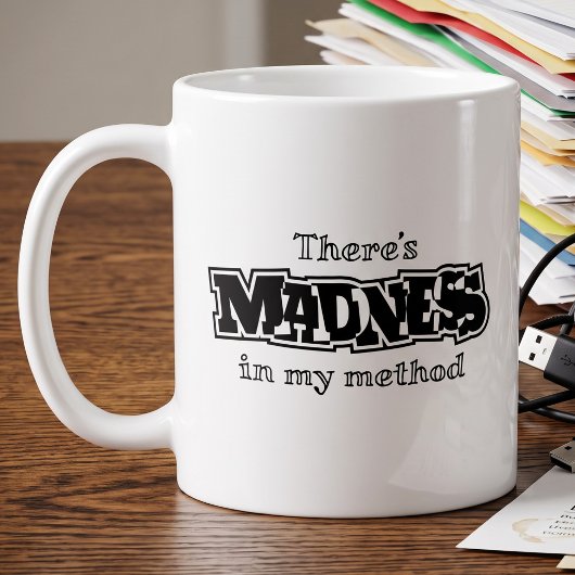 Mug Folie dans ma méthode - Citation erronée avec jeu
