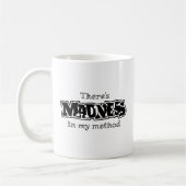 Mug Folie dans ma méthode - Citation erronée avec jeu (Gauche)