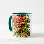 Mug Folie de la pomme de la Saint-Patrick 🍀 (Devant gauche)