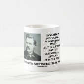 Mug Folie de Nietzsche rare dans la citation de (Centre)