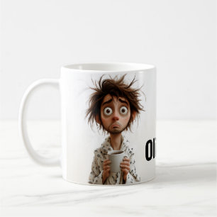 Mug Folie du matin : Café d'abord, questions plus tard