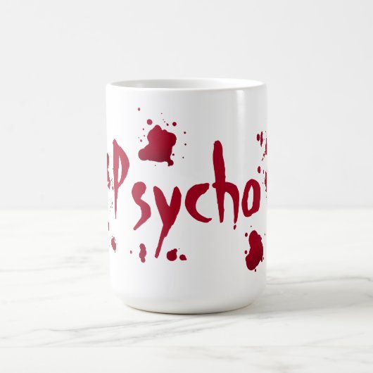 Mug Folie psychopathe Halloween (Centre)