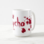 Mug Folie psychopathe Halloween (Devant droit)