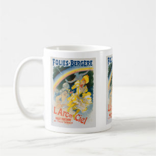 Mug Folies Bergère - L'arc en ciel - Jules Chéret 1893