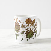 Mug Folkart hongrois vintage (Devant droit)