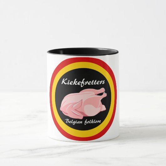 Mug Folklore belge des Kiekefretters (Centre)