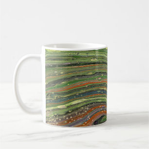 Mug Folle Amour 1 Mugue Abstrait Vert Sauvage