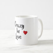 Mug Folle Amoureuse (Devant droit)