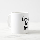 Mug Folle Amoureuse (Devant gauche)
