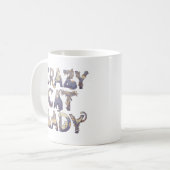 Mug Folle de chats (Devant gauche)