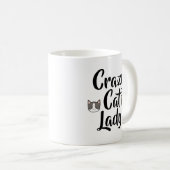 Mug Folle des chats (Devant droit)