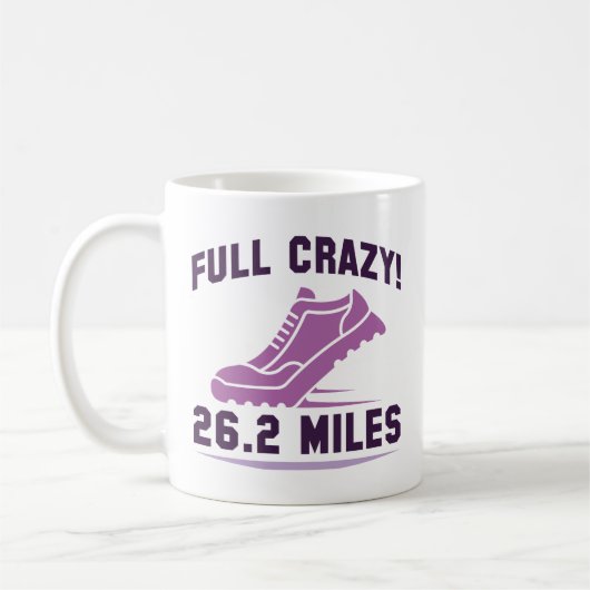 Mug Folle totale 26,2 milles (Gauche)