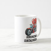 Mug Follow your heart take your brain (Devant droit)