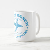 Mug Folly Beach (surfer) (Devant droit)