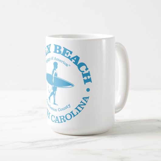 Mug Folly Beach (surfer) (Devant droit)