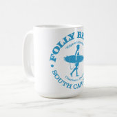 Mug Folly Beach (surfer) (Devant gauche)
