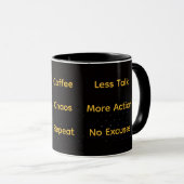 Mug foncé spécial (Devant droit)