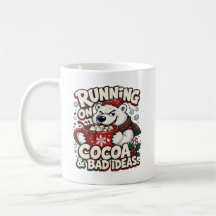 Mug Fonctionne au cacao et aux mauvaises idées Ours de