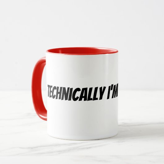 Mug fonctionnellement opérationnel (Devant gauche)