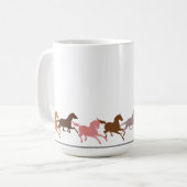 Mug Fonctionnement de chevaux sauvages (Devant gauche)