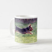Mug Fonctionnement de Yorkshire Terrier (Devant gauche)
