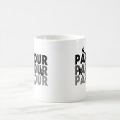 Mug Fonctionnement libre de Parkour (Centre)