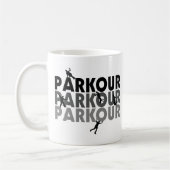 Mug Fonctionnement libre de Parkour (Gauche)