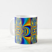 Mug Fond Abstrait Coloré-14334 (Devant gauche)