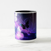 Mug Fond avec papillons de nuit (Centre)